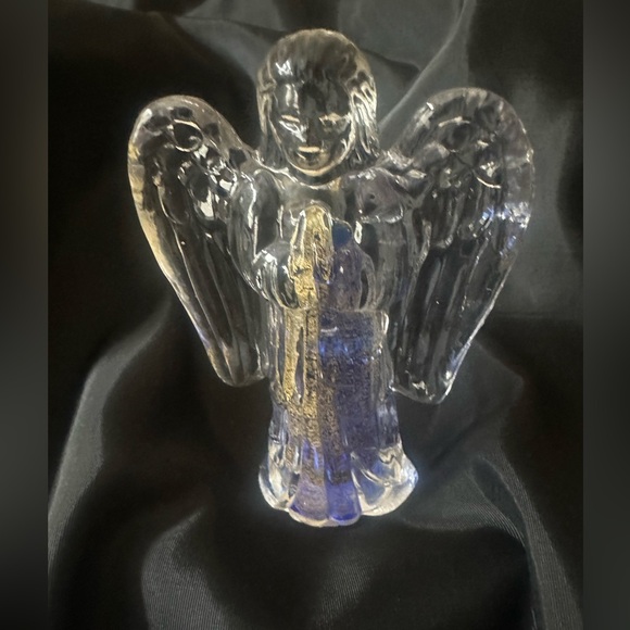 Murano Art Glass Angel Praying Hands Figurine - Picture 6 of 8